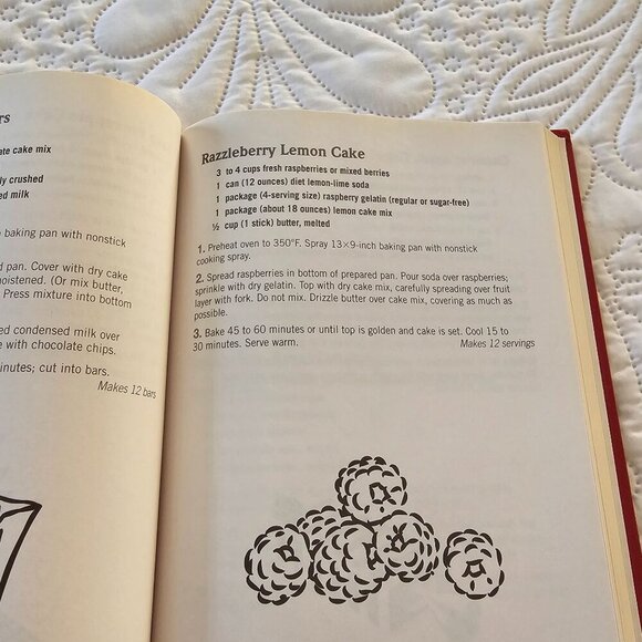 Quick & Easy "Dump Dinners" & "Dump Cakes" Cookbooks By Cathy Mitchell Hardcover - Picture 13 of 13